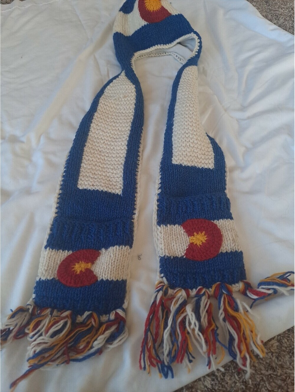 Colorado  Knit Hat and Scarf Combo